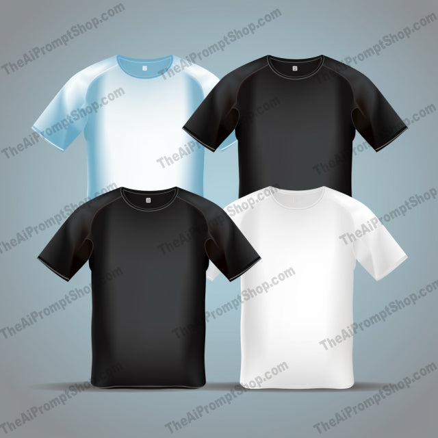 AI Midjourney Prompt for Realistic Vector Tees