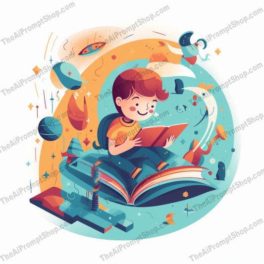 AI Midjourney Prompt for C2 - Storybook Illustrations - Toyful Book Adventures