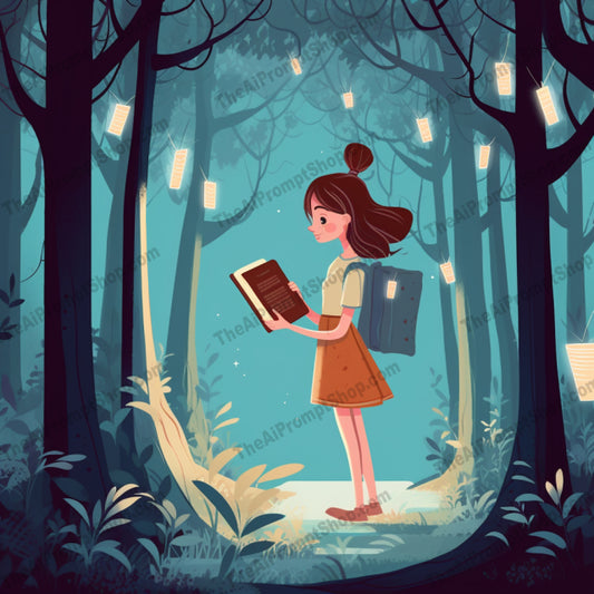 AI Midjourney Prompt for C205 - Storybook Illustrations - Fairy and Frog Adventure