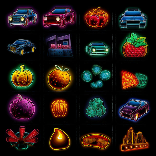 AI Midjourney Prompt for Casino Icon Set