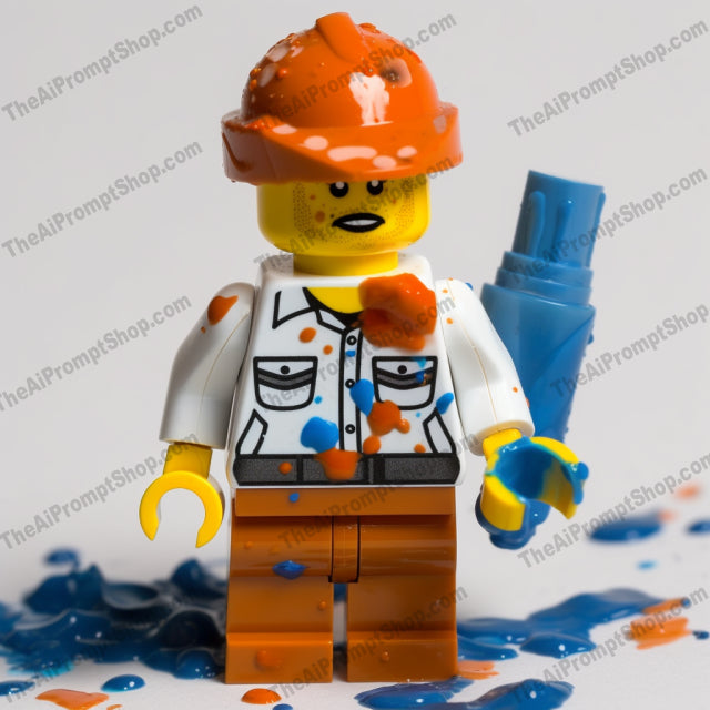 AI Midjourney Prompt for Lego Style Engineer