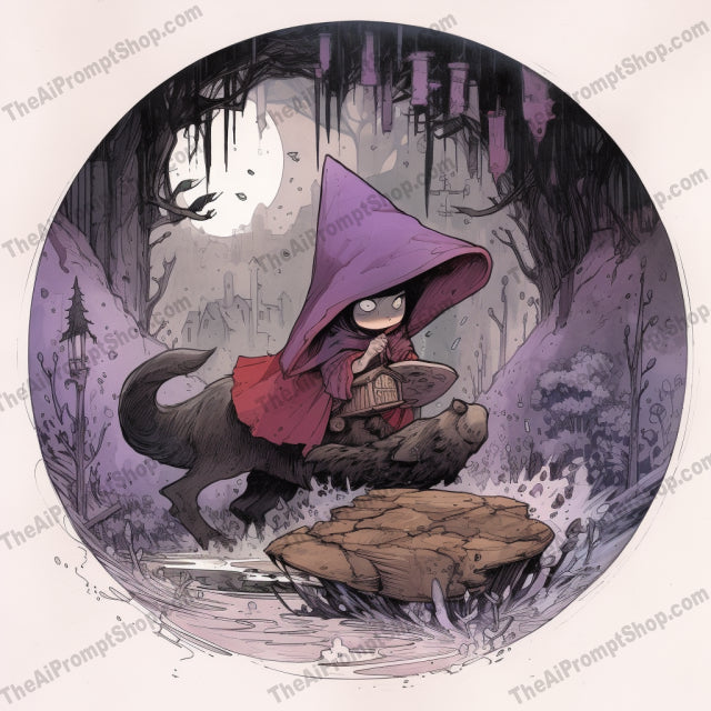 AI Midjourney Prompt for Storybook Illustrations - 2992