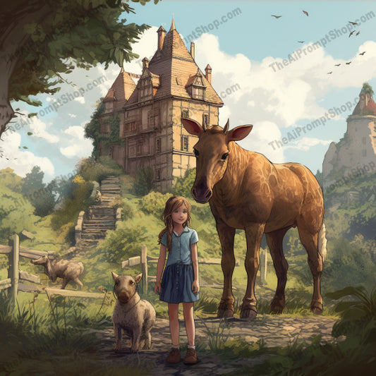 AI Midjourney Prompt for Storybook Illustrations - 2980