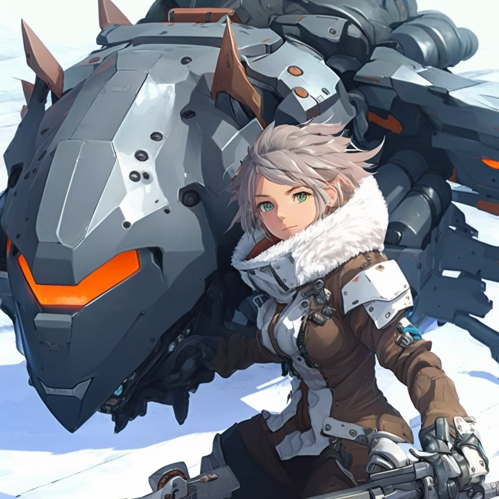 AI Midjourney Prompt for Robotic Illustration
