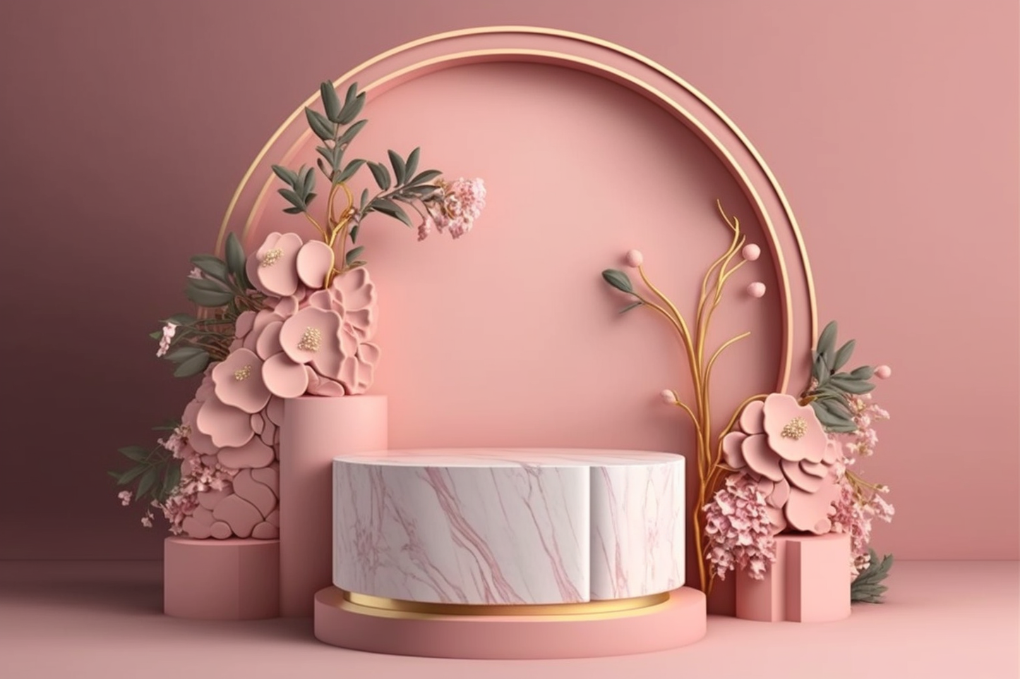 AI Midjourney Prompt for Display Mockup for Product Presentation