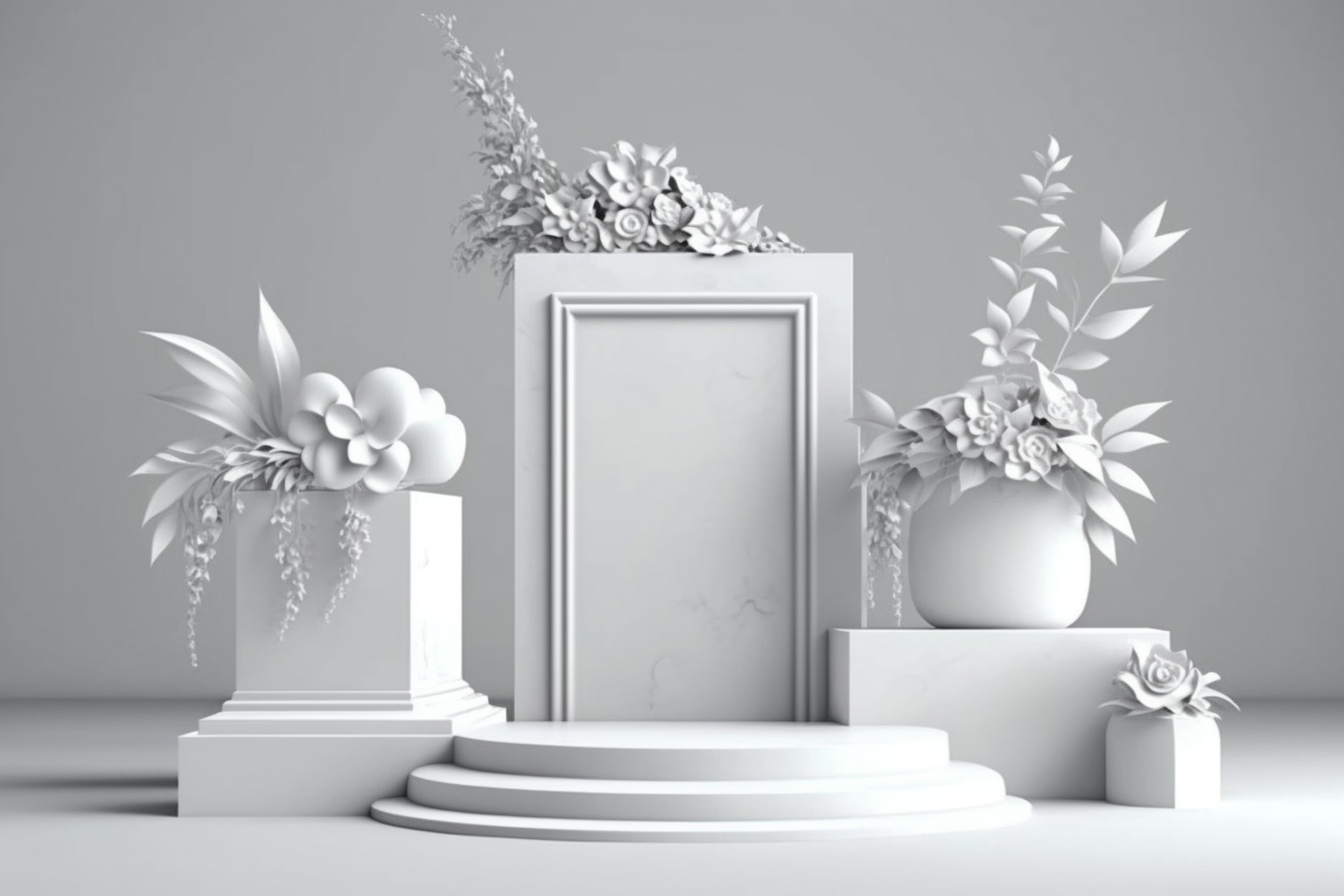 AI Midjourney Prompt for Display Mockup for Product Presentation