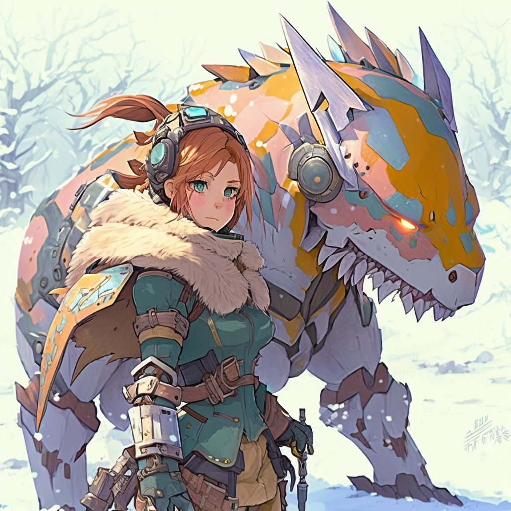 AI Midjourney Prompt for Robotic Illustration