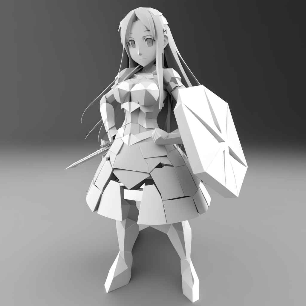 AI Midjourney Prompt for Anime Character