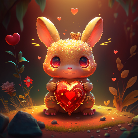 AI Midjourney Prompt for Easter Bunny