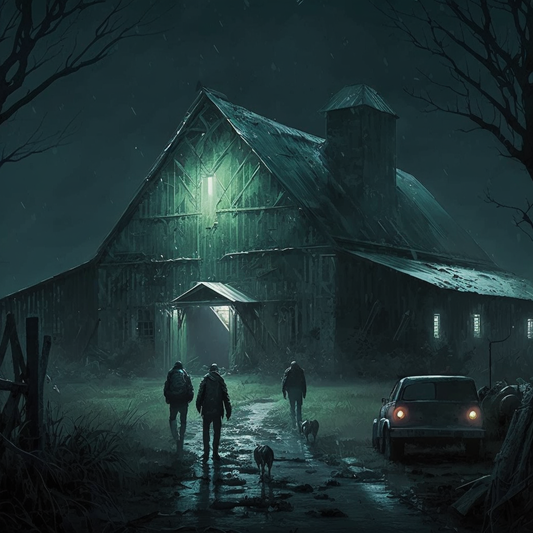 AI Midjourney Prompt for Abandoned Horror Building