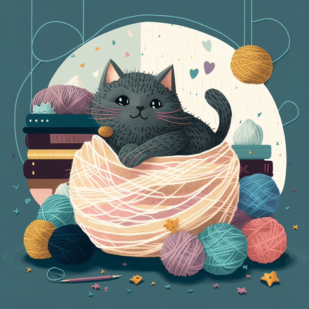 AI Midjourney Prompt for Cozy Kitten Collage
