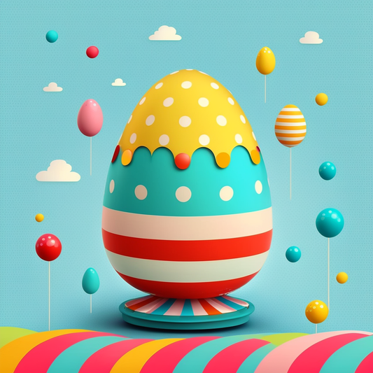 AI Midjourney Prompt for Whimsical Easter Egg