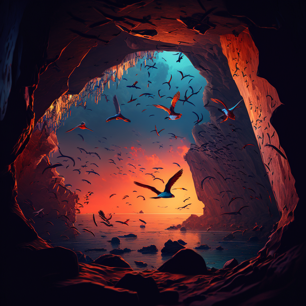 AI Midjourney Prompt for Majestic Sunset