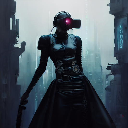AI Midjourney Prompt for Gothic Warriors