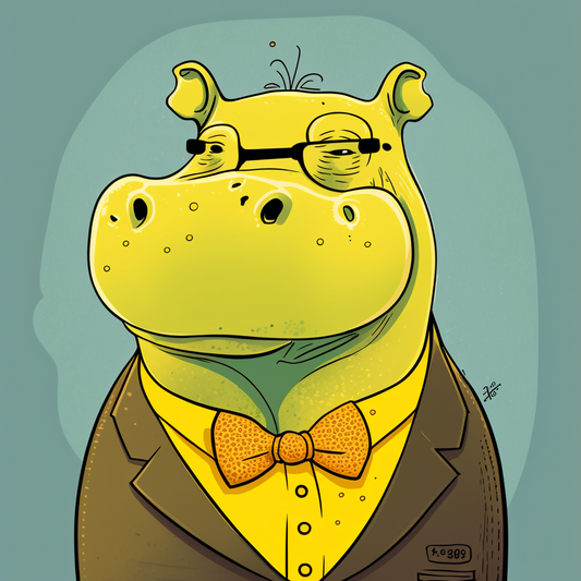 AI Midjourney Prompt for Charming Bowtie Animal