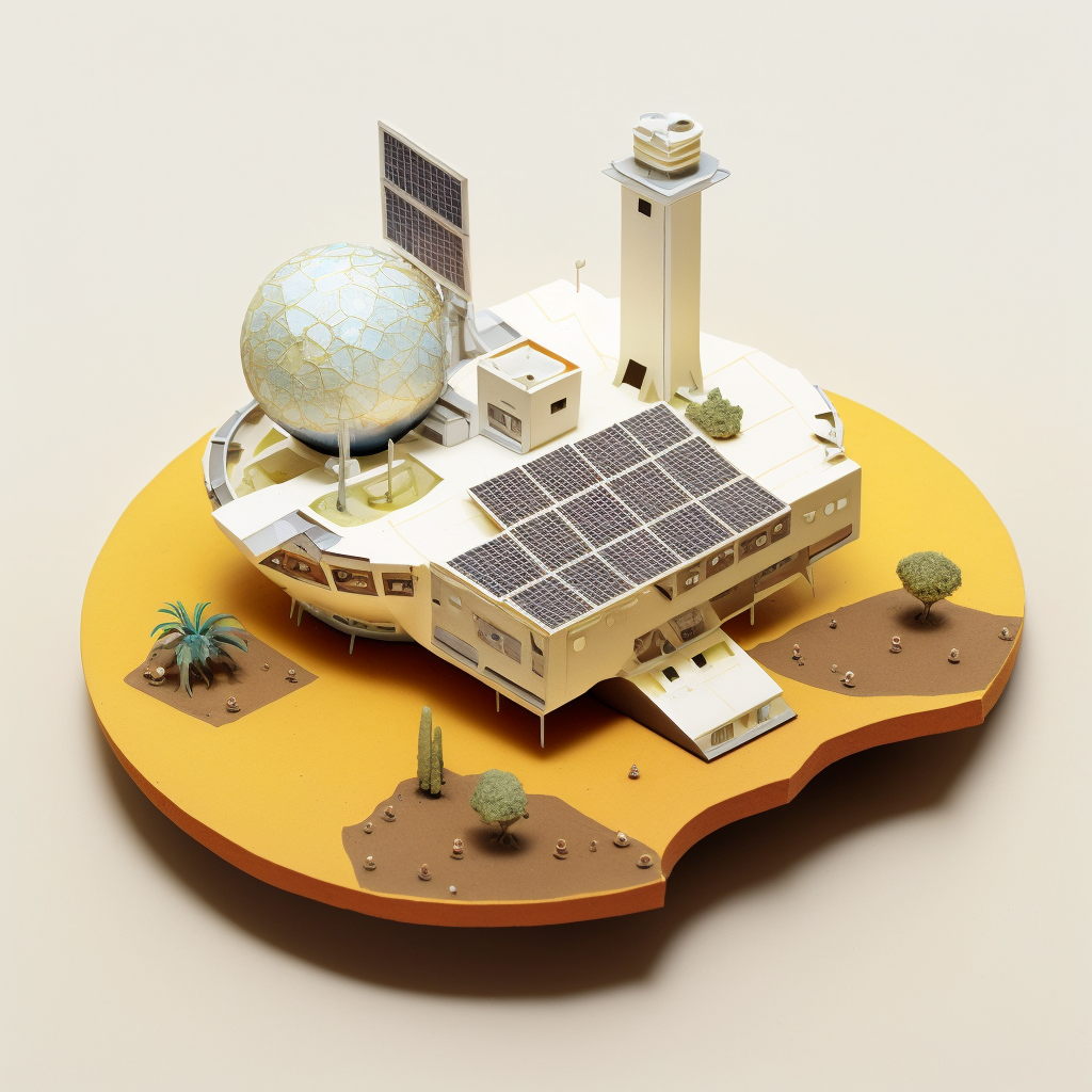 AI Midjourney Prompt for Miniature Buildings