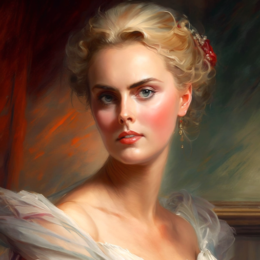 AI Midjourney Prompt for Celebrity Oil Painting