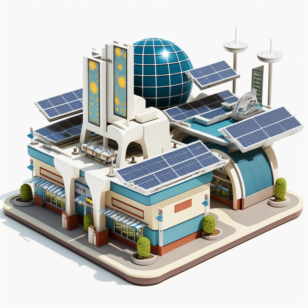 AI Midjourney Prompt for Miniature Buildings