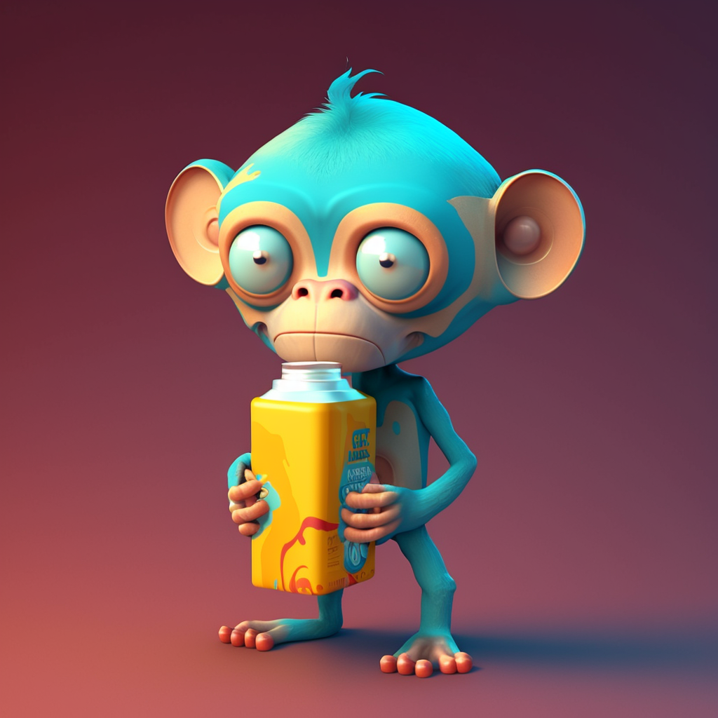 AI Midjourney Prompt for Animal Toys