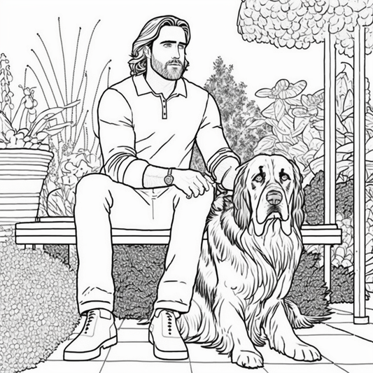 AI Midjourney Prompts for Detailed Coloring pages
