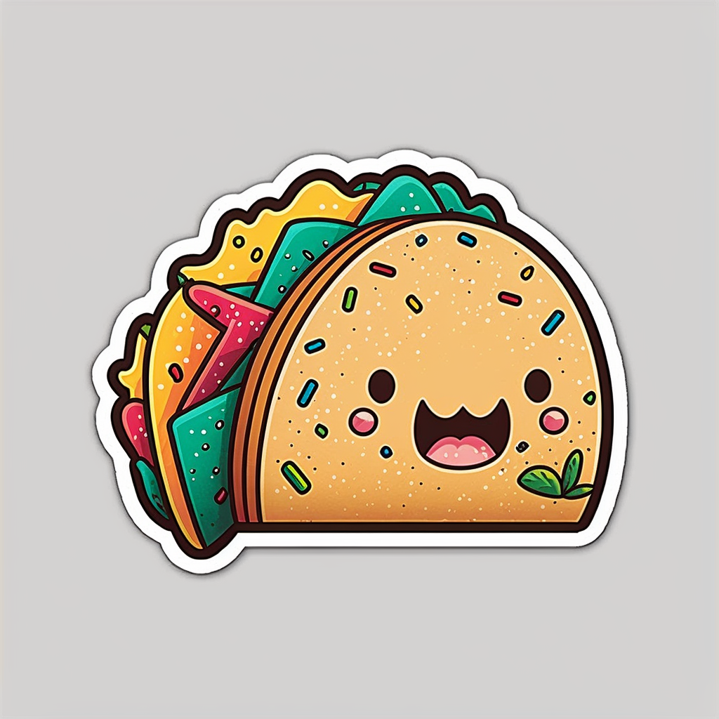 AI Midjourney Prompt for Cute Food Stickers – The AI Prompt Shop