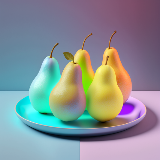 AI Midjourney Prompt for Pastel Fruits