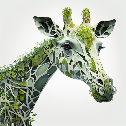 AI Midjourney Prompt for Green Animals