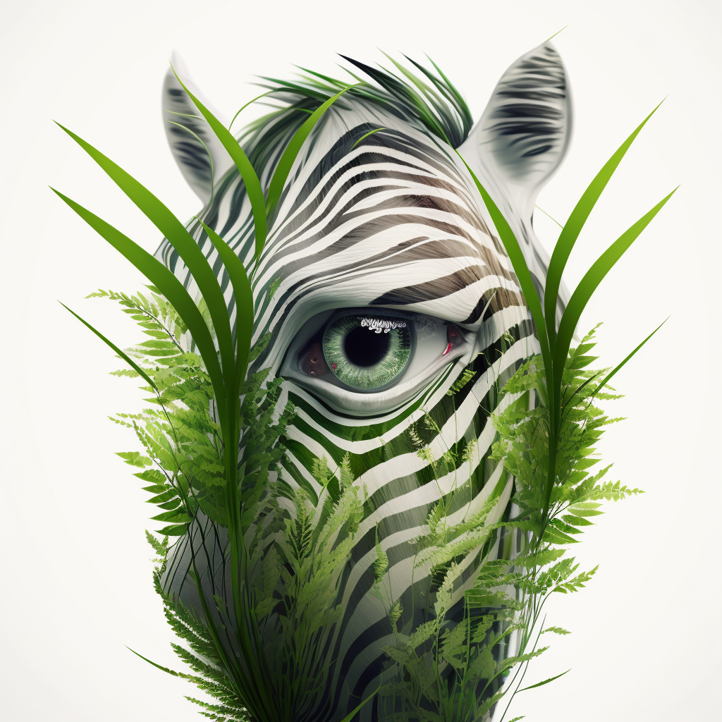 AI Midjourney Prompt for Green Animals