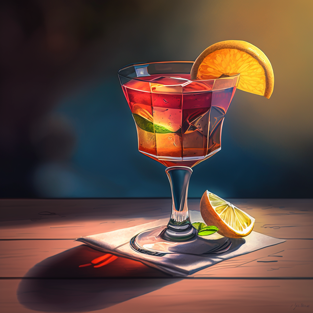 AI Midjourney Prompt for Cocktails