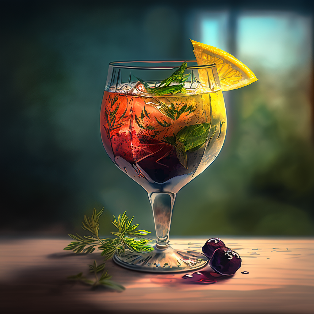 AI Midjourney Prompt for Cocktails