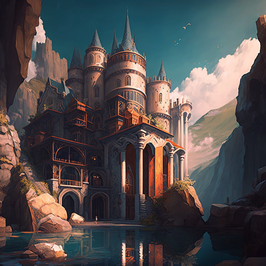 AI Midjourney Prompt for Fantasy Kingdom