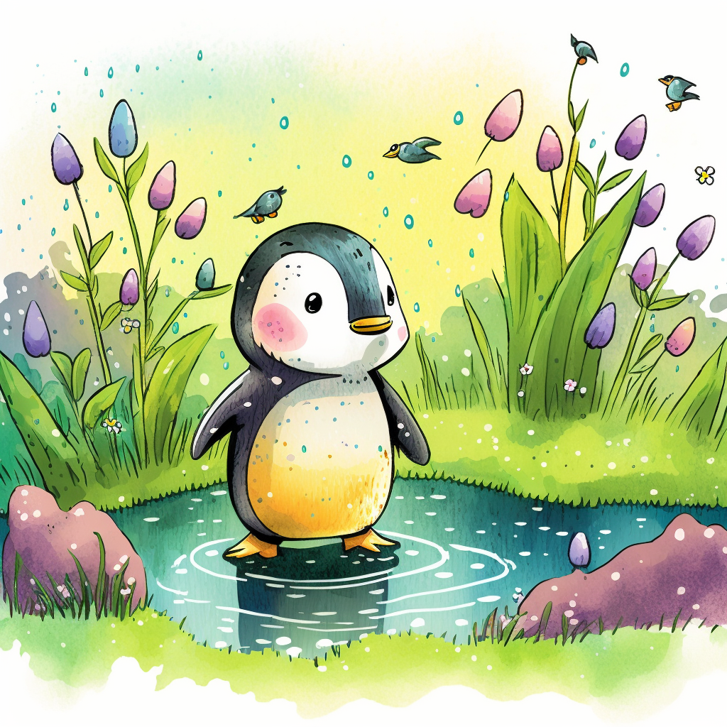 AI Midjourney Prompt for Storybook Illustrations - Animal Illustrations for Kids / Children's Books