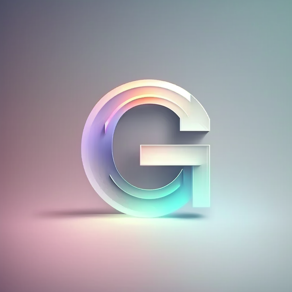 AI Midjourney Prompt for Rounded Pastel Monogram Logos