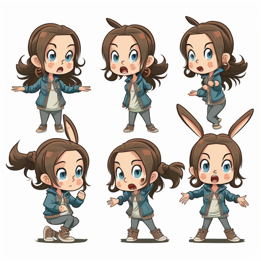 AI Midjourney Prompt for Character  Illustration