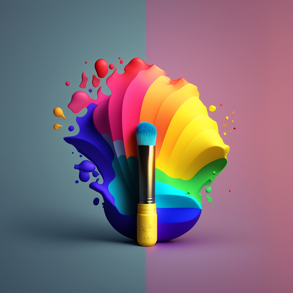 AI Midjourney Prompt for Colorful Logos