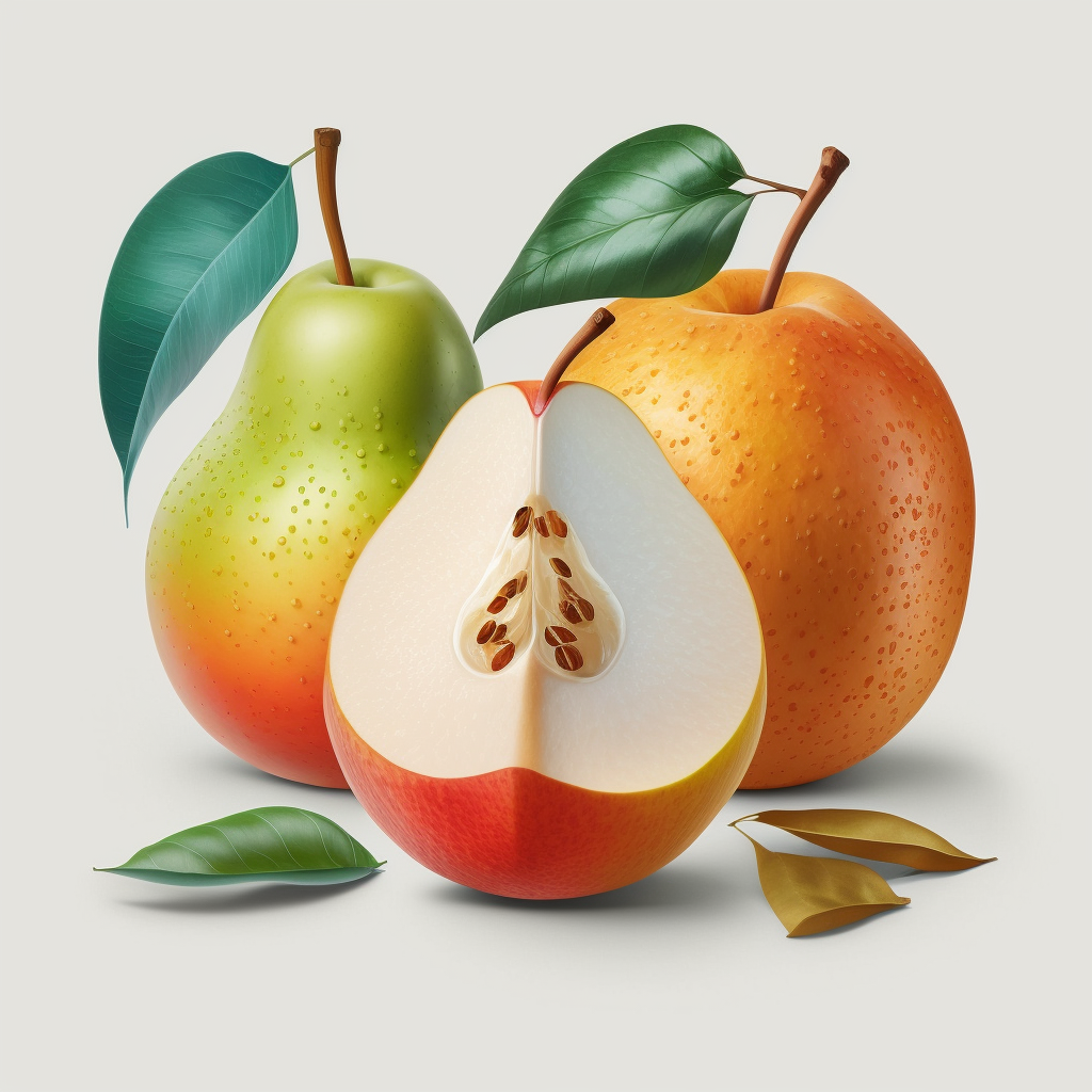 AI Midjourney Prompt for Fruits and Vegetables Illustrations