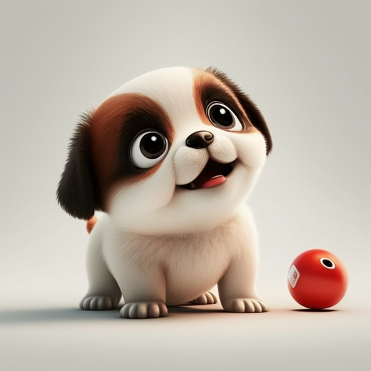 AI Midjourney Prompt for Cute Playful Cats and Dogs