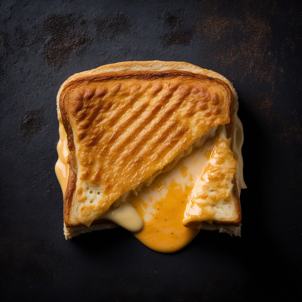 AI Midjourney Prompt for Top Down Food Photography
