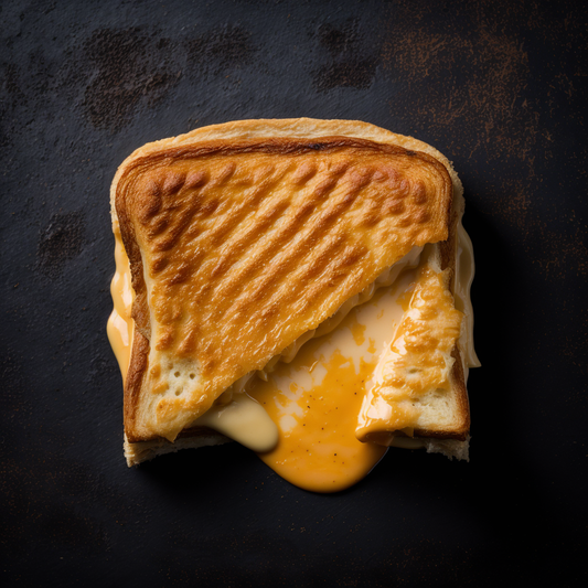 AI Midjourney Prompt for Top Down Food Photography